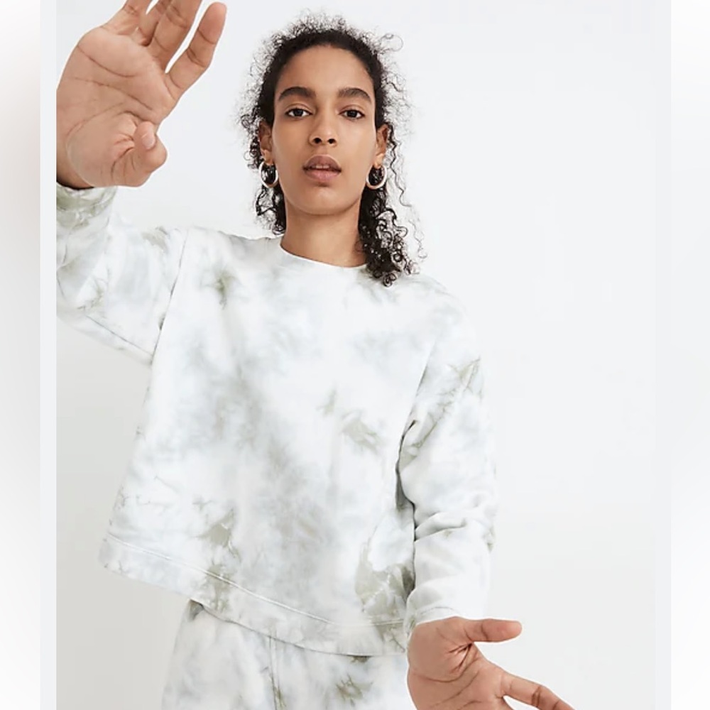 Madewell Tie-Dye (Re)sourced Cotton Swing Sweatshirt